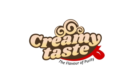 Creamy Taste With Tagline The Flavour Of Purity Device mark 6158225 Trademark