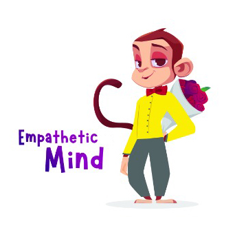 Empathetic Mind (with Device Of Monkey) Device mark 6160791 Trademark