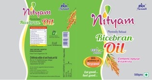 Skh Haranath Nityam Rice Bran Oil Device mark 6164087 Trademark
