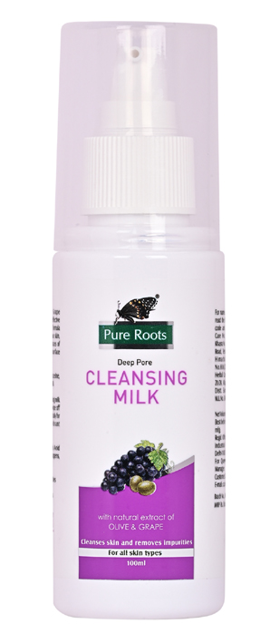Pure Roots Cleansing Milk (label) Device mark 6166833 Trademark