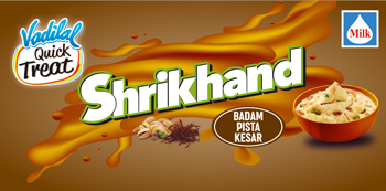 Vadilal Quick Treat Shrikhand Badam Pista Kesar Device mark 6181298 Trademark