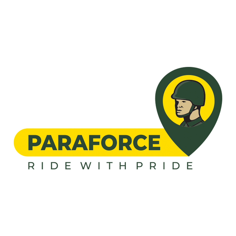 Paraforce – Ride With Pride Device mark 6183386 Trademark