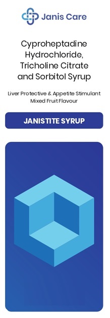 Janis Care Janistite Syrup Device mark 6213470 Trademark