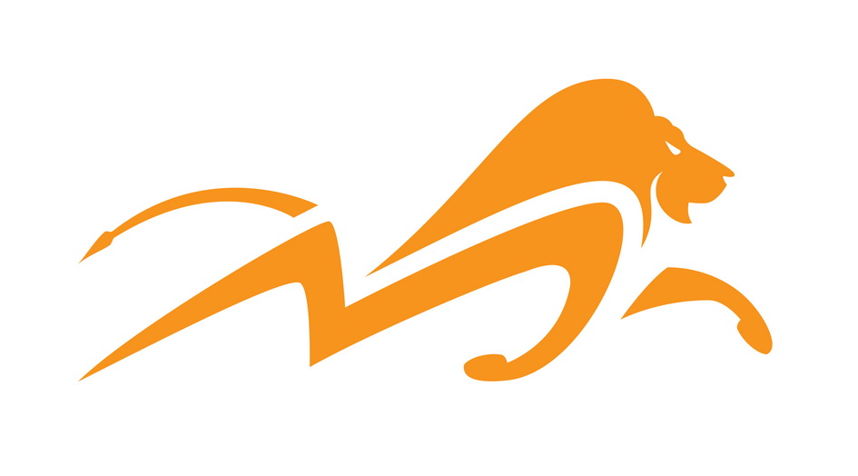 Orange Sketch Of Stylish 'm' (1st Letter Of Applicant’s Name) Combined With A Proud Lion Walking With Arrow As Its Tail Device mark 6230289 Trademark