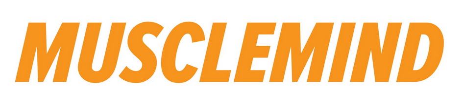 Musclemind Written In Orange Italic Font On White Background Device mark 6230309 Trademark