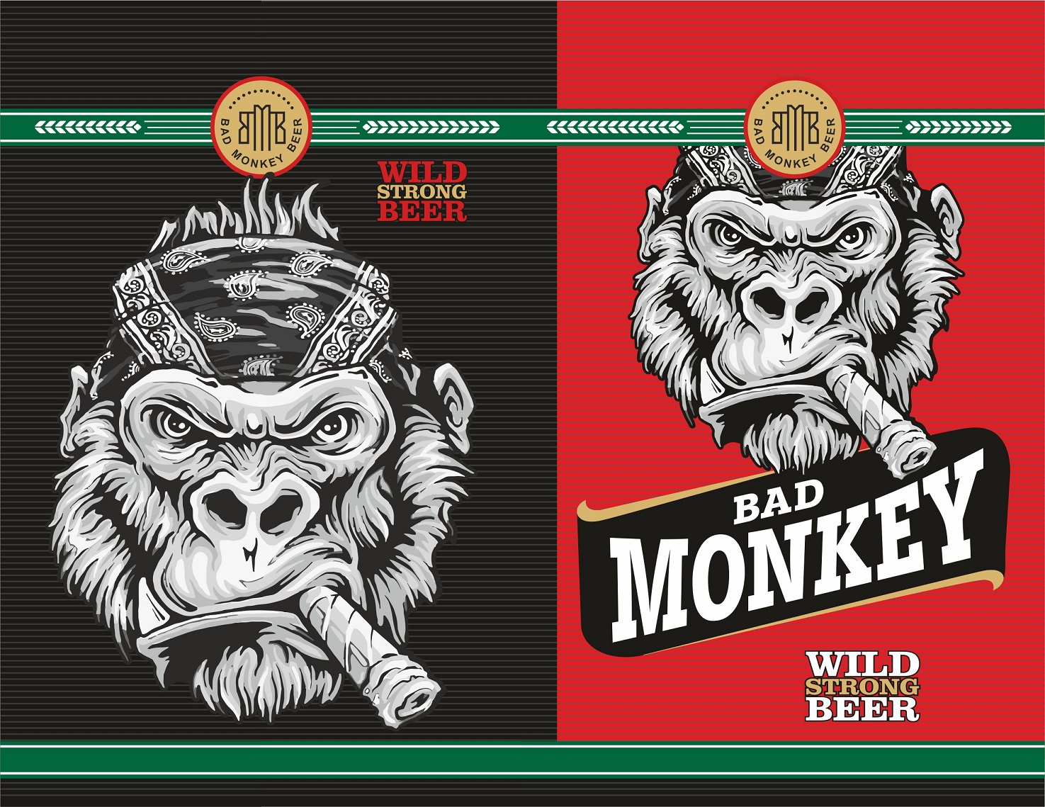 Bad Monkey Wild Strong Device mark 6236532 Trademark