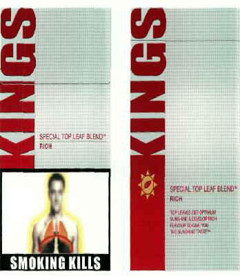 Kings Special Top Leaf Blend (label) Device mark 2356451 Trademark