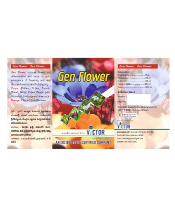 Gen Flower (label) Device mark 6249552 Trademark