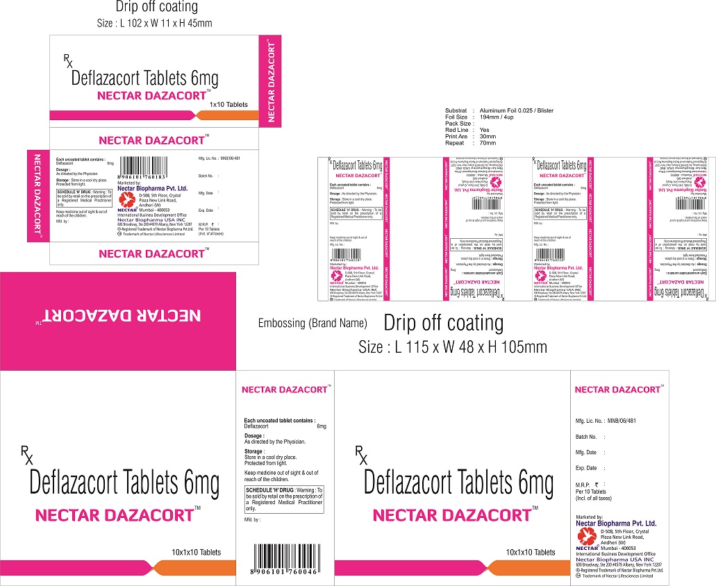 Nectar's Dazacort Device mark 6261262 Trademark