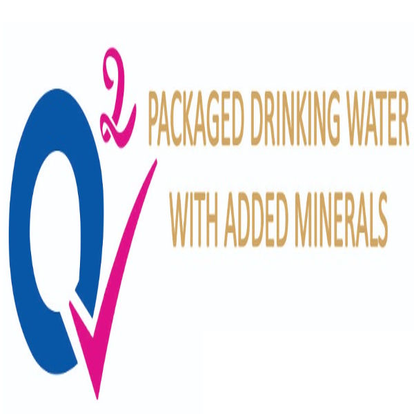 Q Square Packaged Drinking Water With Added Minerals Device mark 6264937 Trademark