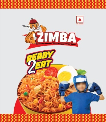 Zimba, Ready2eat Noodles (label) Device mark 6266193 Trademark