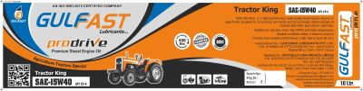 Gf Gulfast Lubricants Prodrive Tractor King Device mark 6266199 Trademark