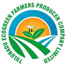 Tulunadu Ecogreen Farmers Producer Company Limited With An Artistic Work Of Honey Bee On Leaf Device mark 6269974 Trademark