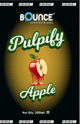 Bounce Superdrinks Pulpify Apple Device mark 6270419 Trademark