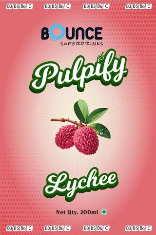 Bounce Superdrinks Pulpify Lychee Device mark 6270437 Trademark