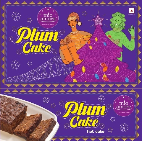 Mio Amore Plum Cake (label) Device mark 6272742 Trademark