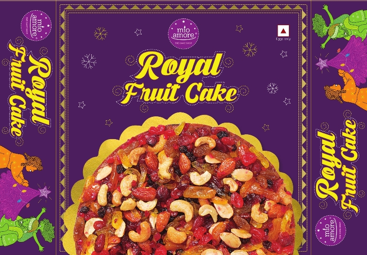 Mio Amore Royal Fruit Cake (label) Device mark 6272744 Trademark