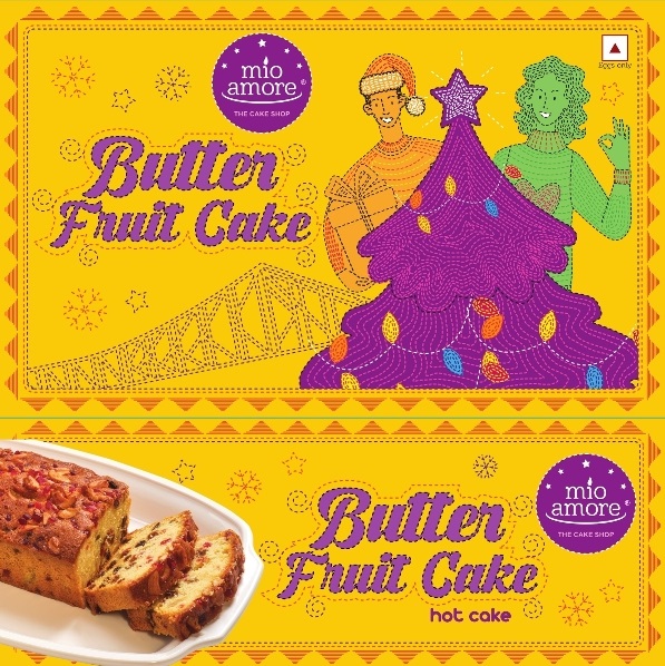 Mio Amore Butter Fruit Cake (label) Device mark 6272737 Trademark