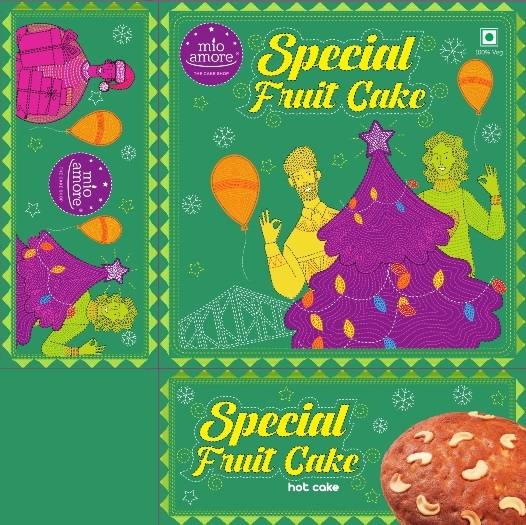 Mio Amore Special Fruit Cake (label) Device mark 6272745 Trademark