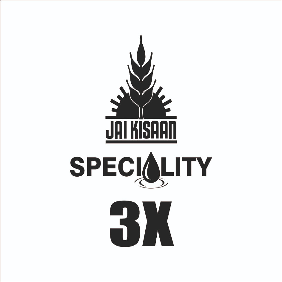 Jai Kisaan Speciality 3x (device) Device mark 6276742 Trademark