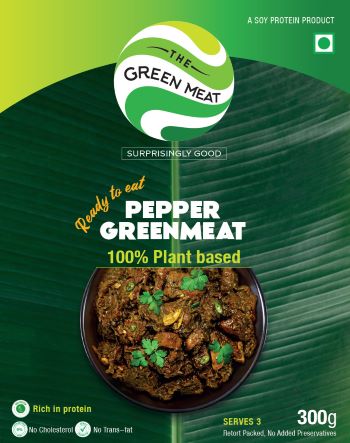 The Green Meat Surprisingly Good, Ready To Eat, Pepper Greenmeat, 100% Plant Based Device mark 6280082 Trademark