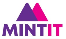 Two Colourful Pyramid With Mintit Written At The Bottom Device mark 6286205 Trademark