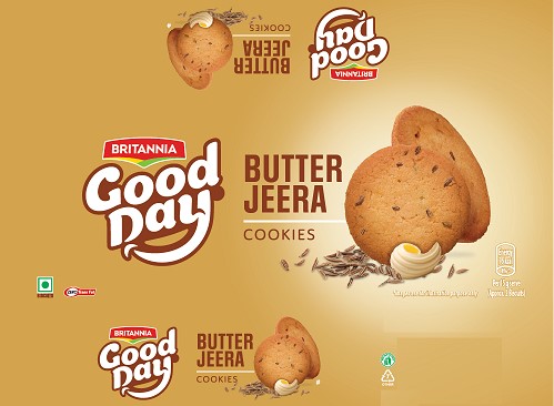 Britannia Good Day Butter Jeera Cookies Device mark 6291030 Trademark