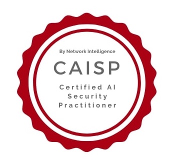Caisp Certified Ai Security Practitioner By Network Intelligence Device mark 6306619 Trademark