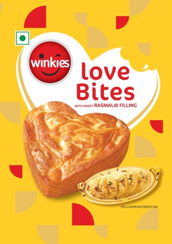 Winkies, Love Bites (label) Device mark 6321166 Trademark