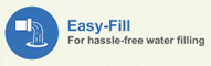 Easy-fill For Hassle-free Water Filling Device mark 6325807 Trademark