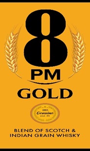8 Pm Gold Blend Of Scotch & Indian Grain Whisky Device mark 6329134 Trademark