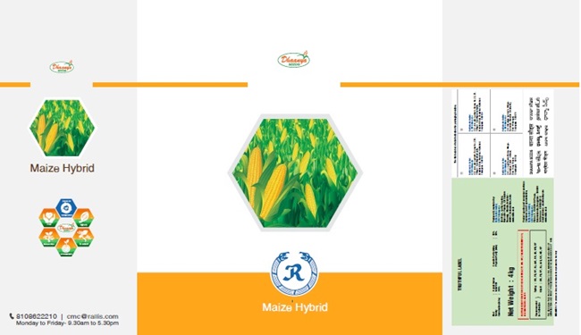 Dhaanya Seeds With Corporate Logo Rallis – Maize Hybrid Device mark 6337816 Trademark