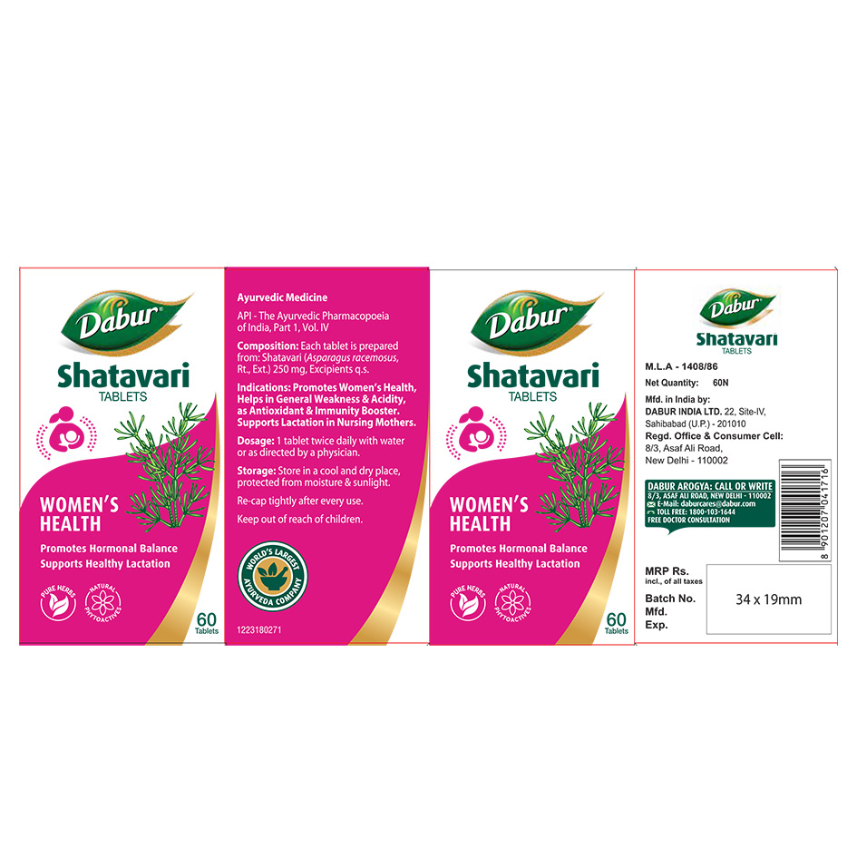 Dabur Pure Herbs Shatavari Device mark 6337088 Trademark