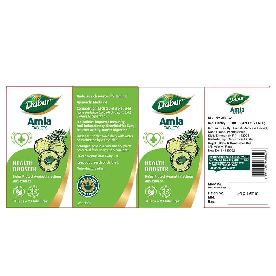 Dabur Pure Herbs Amla Device mark 6337076 Trademark