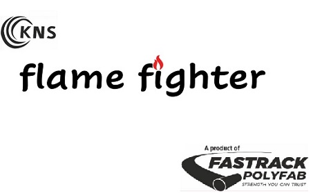 Kns Flame Fighter (a Product Of Fastrack Polyfab Strength You Can Trust) Device mark 6339313 Trademark