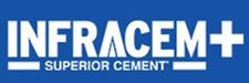 Infracem+ Superior Cement ( Logo And Device) With Blue Background Device mark 6347538 Trademark