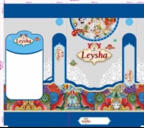 Leysha (packaging Label) Device mark 6361032 Trademark