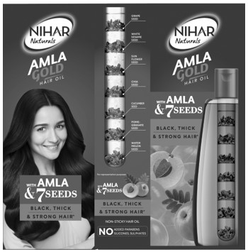 Nihar Naturals Amla Gold Device mark 6360408 Trademark