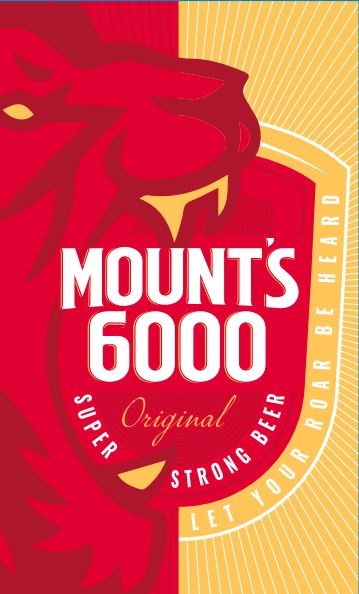 Mount's 6000 Original Super Strong Beer Device mark 6363447 Trademark