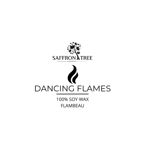 Saffron Tree Dancing Flames 100% Soy Wax Flambeau Device mark 6372470 Trademark