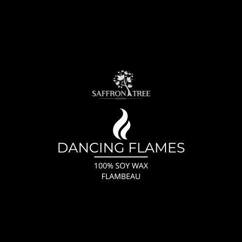 Saffron Tree Dancing Flames 100% Soy Wax Flambeau Device mark 6372471 Trademark