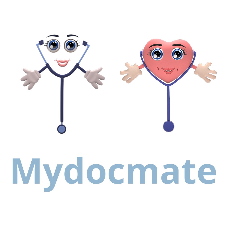 Mydocmate With Animated Character Device mark 6379872 Trademark