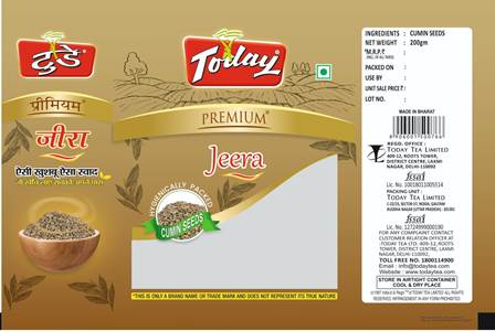 Today Premium Jeera Device mark 6382344 Trademark