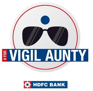 V For Vigil Aunty Hdfc Bank Device Device mark 6386123 Trademark