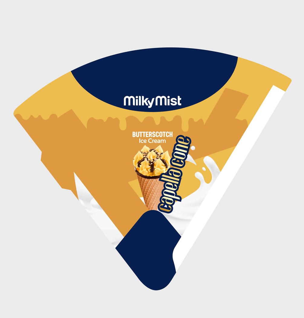 Milkymist Capella Cone Butterscotch Ice Cream Device mark 6389089 Trademark