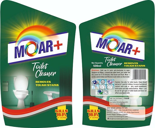 Moar Plus Toilet Cleaner Device mark 6394518 Trademark