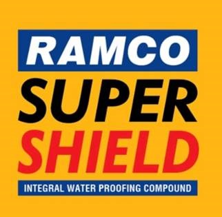 Ramco Super Shield Integral Water Proofing Compound (label Mark) Device mark 6407928 Trademark