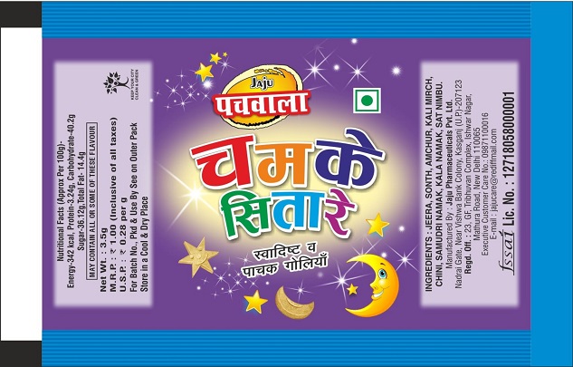 Jaju Pachwala Chamke Sitare Device mark 6411071 Trademark