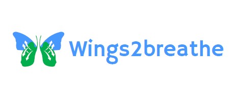 Wings2breathe (label) Device mark 6414593 Trademark