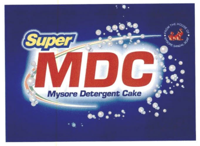 Super Mdc Mysore Detergent Cake Device mark 2740249 Trademark
